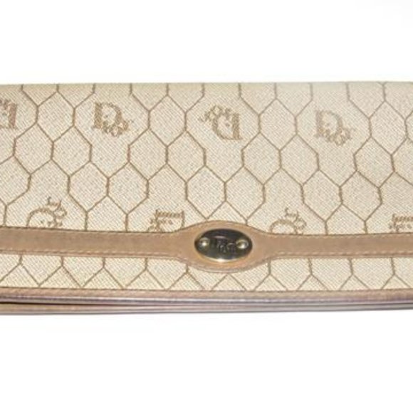 Christian Dior RARE 'Honeycomb' Coated Canvas - Picture 5 of 8